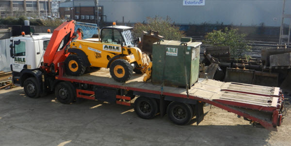 Haulage from Able Plant Services in Harrow, North West London