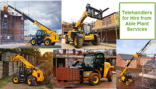 JCB Telehandlers for Hire from Able Plant Services